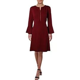 Rachel Zoe Zip Neck Shirtdress at Amazon